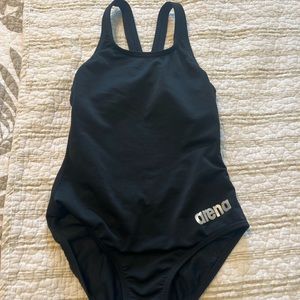 Arena black one piece swimsuit